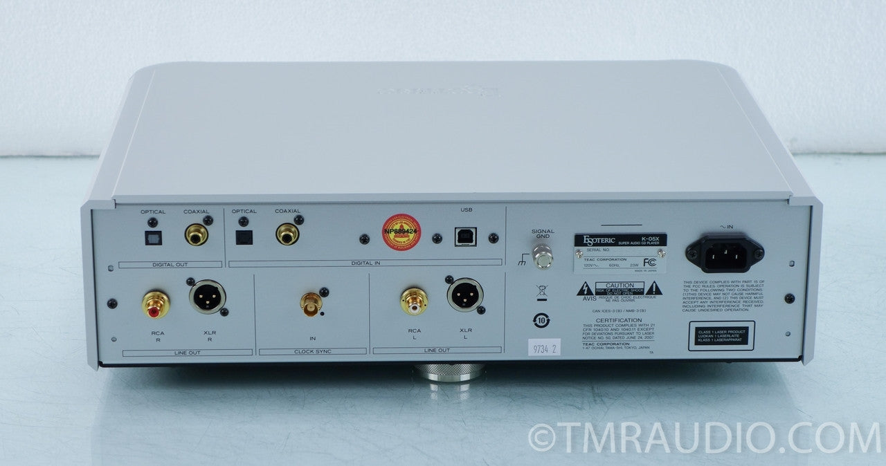 Esoteric K-05X SACD / CD Player & USB DAC