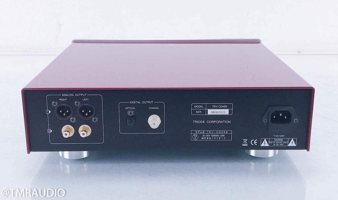 Tri TRV-CD4SE Tube CD Player (Japan 100V)