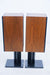 B&W Matrix 2 Speakers with Marble Stands