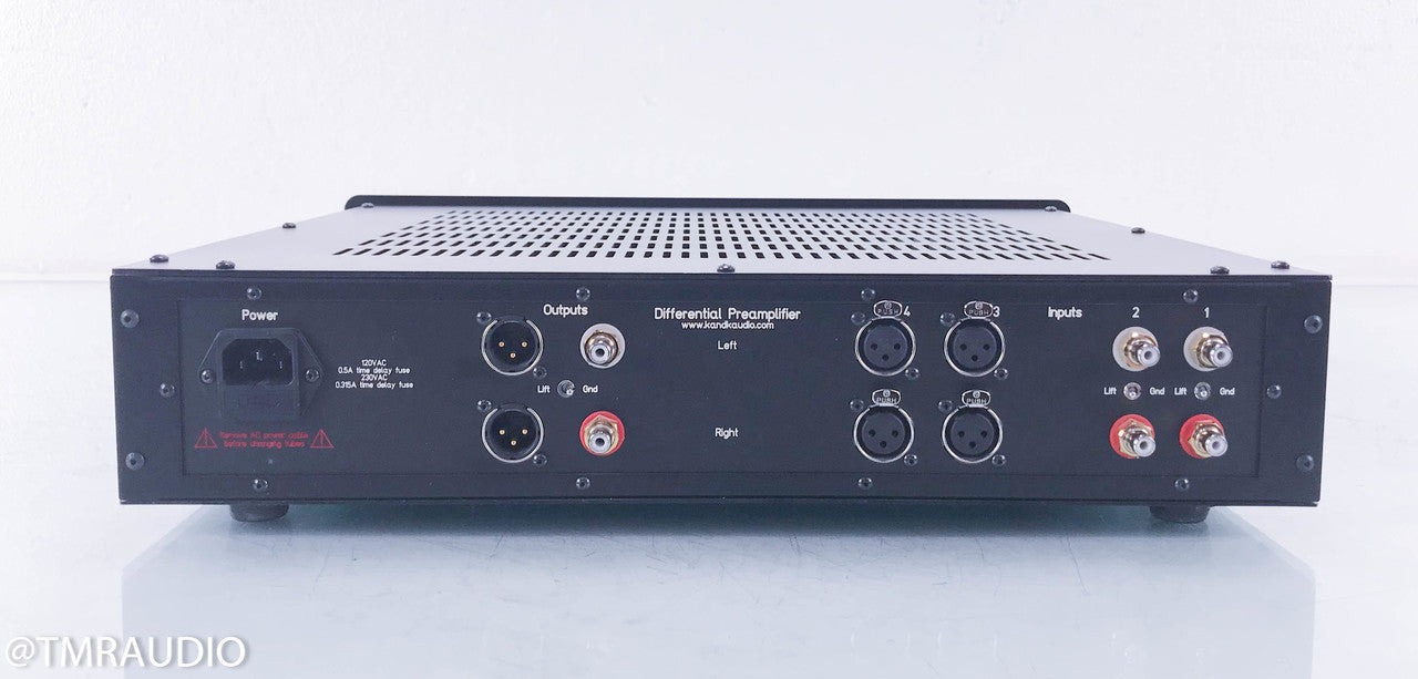 K&K Audio Sonus Veritas Beta 6H30 Stereo Tube Preamplifier