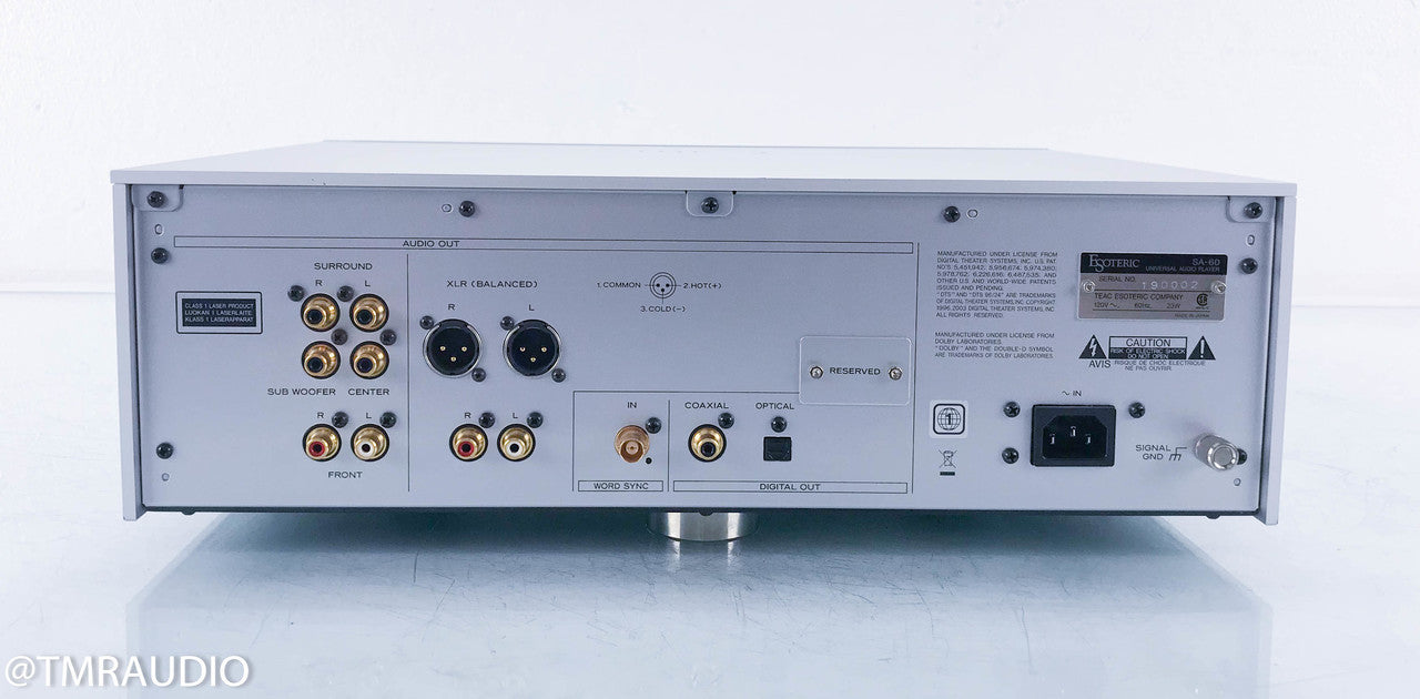 Esoteric SA-60 Universal / SACD / CD Player