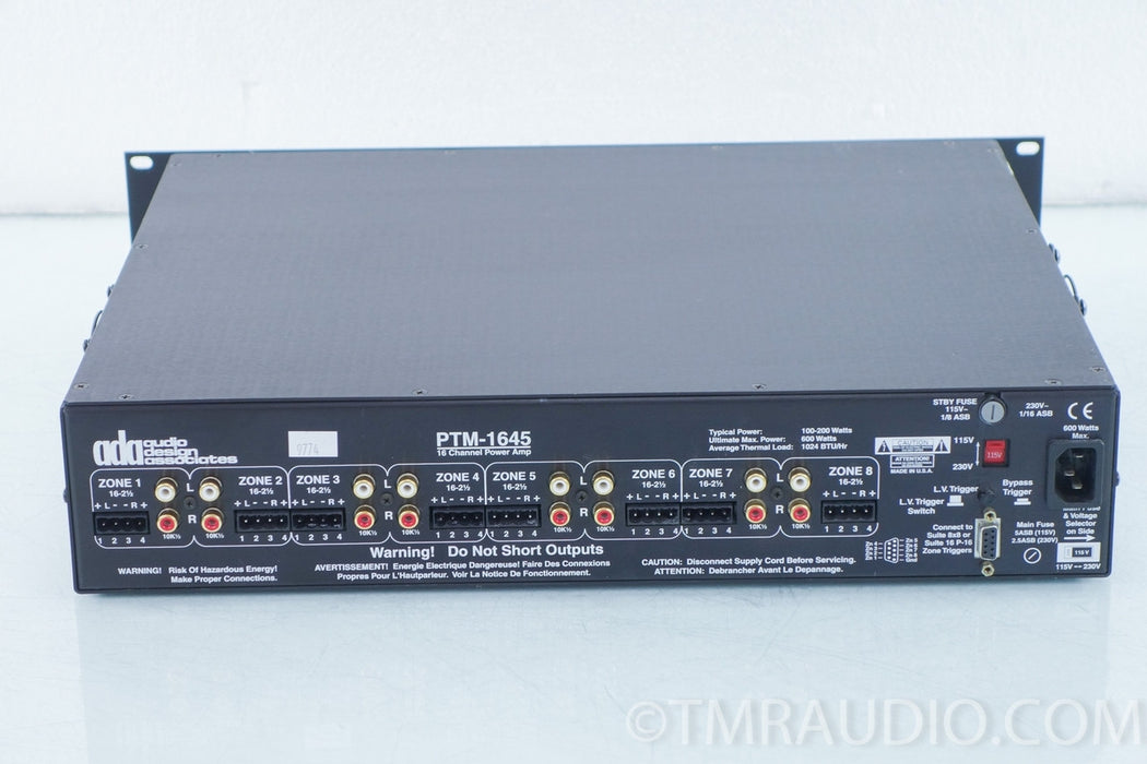 ADA PTM-1645 16 Channel Power Amplifier