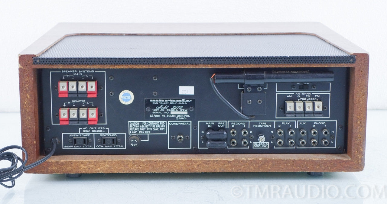 Marantz 2270 Vintage AM / FM Stereo Receiver