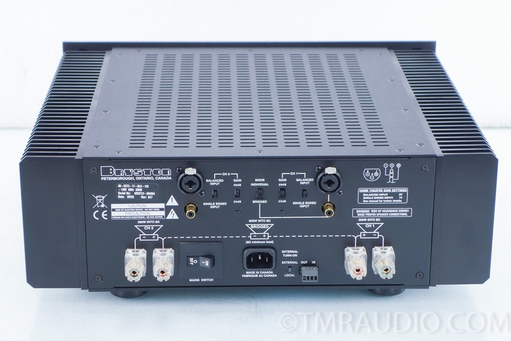 Bryston 4B SST2 Stereo or Mono Power Amplifier