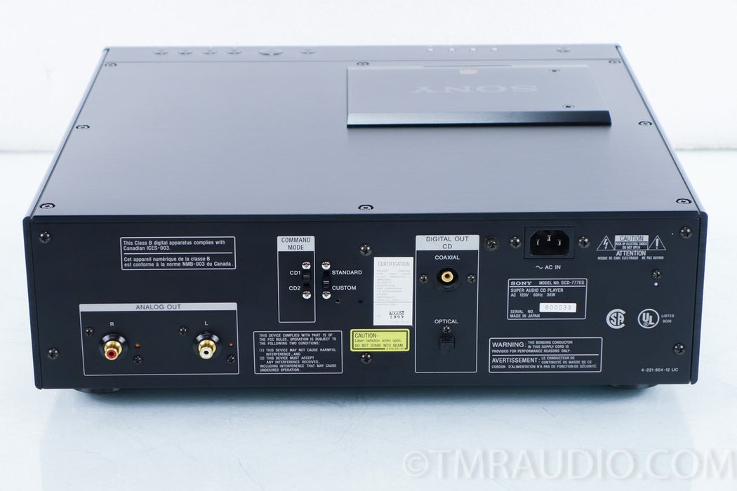 Sony SCD-777ES SACD / CD Player