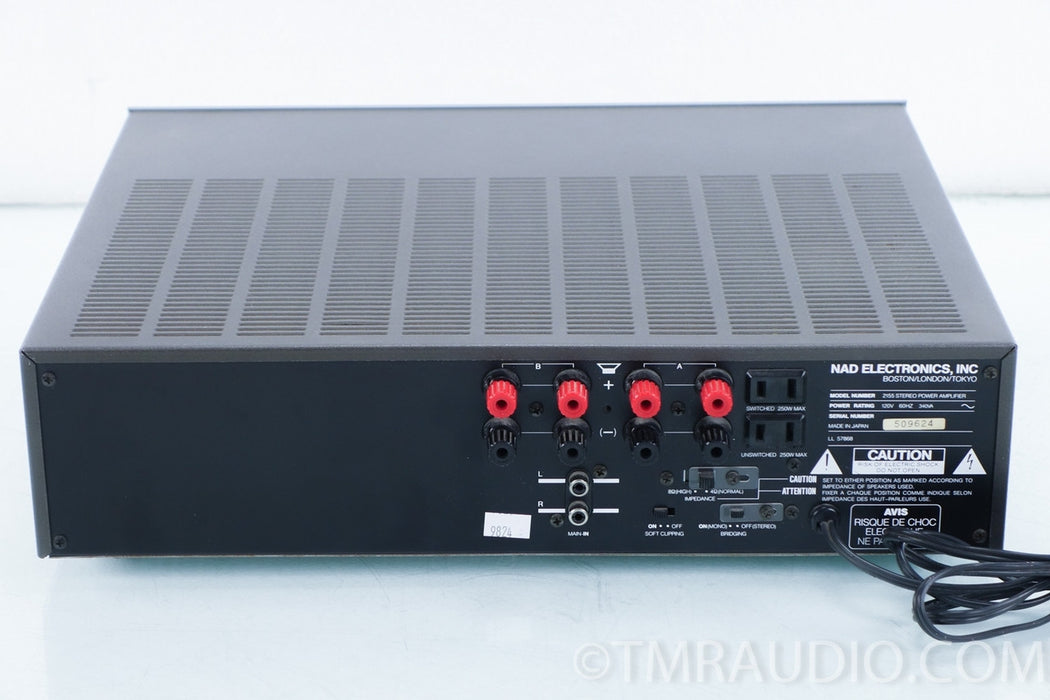 NAD 2155 Stereo Power Amplifier