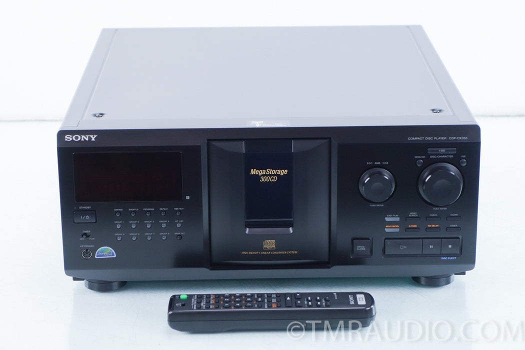 Sony CDP-CX355 300 Disc CD Changer / Player