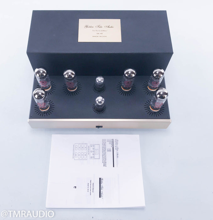 Golden Tube SE-40 Stereo Tube Power Amplifier