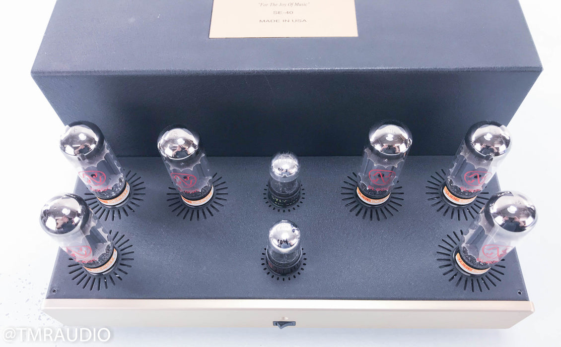 Golden Tube SE-40 Stereo Tube Power Amplifier