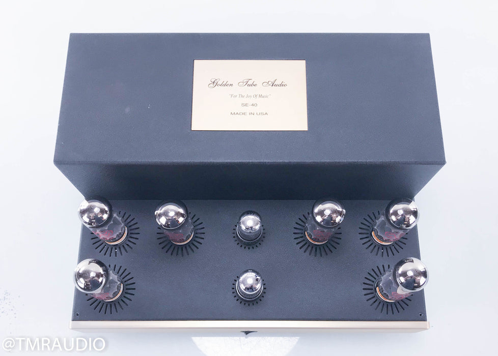 Golden Tube SE-40 Stereo Tube Power Amplifier