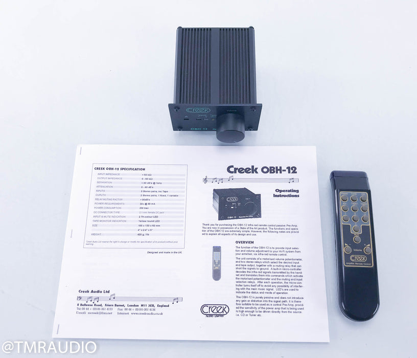 Creek Audio OBH-12 Passive Remote Preamplifier