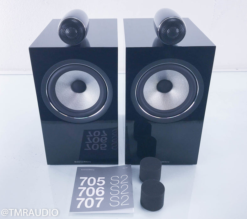 B&W 705 S2 Bookshelf Speakers