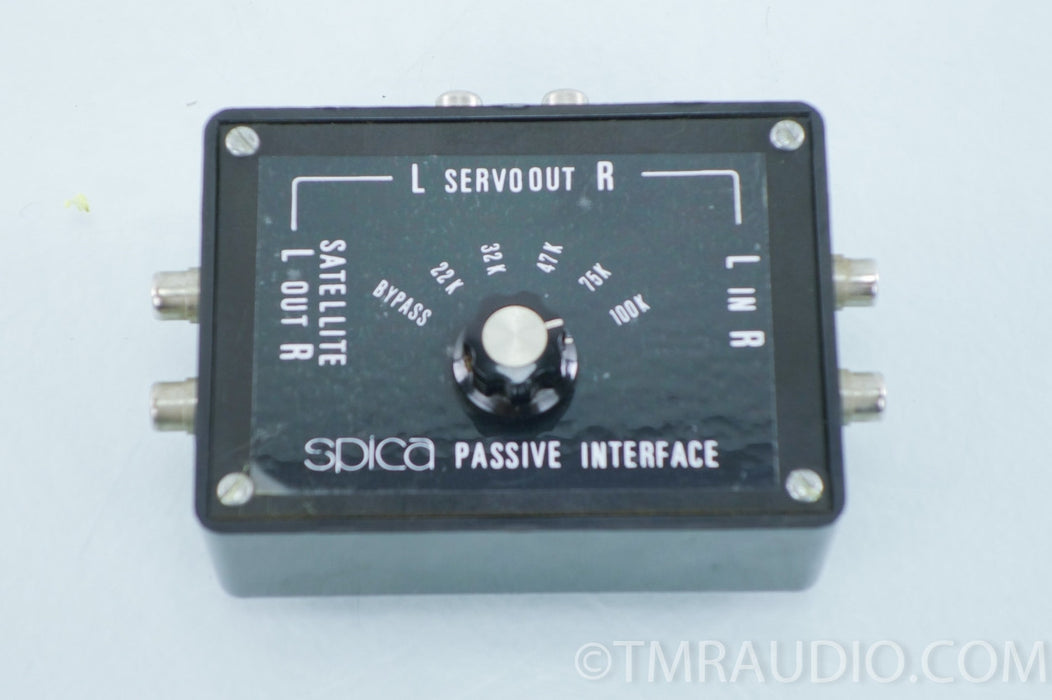 Spica Passive Interface for Servo Subwoofer