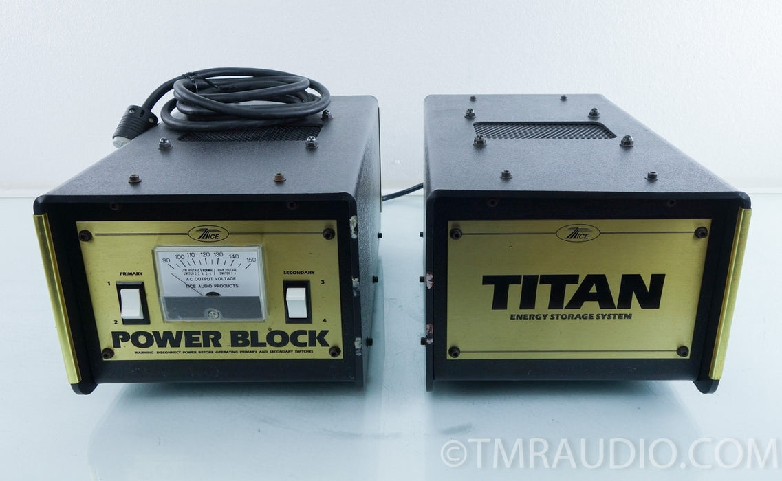Tice Power Block Line Conditioner with Titan Power Supply