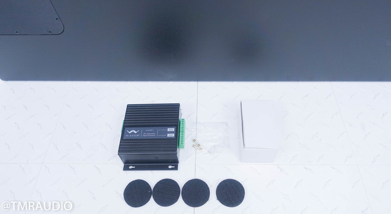 Wisdom SCS Powered Subwoofer w/ Mini DSP-1 RTL Signal Processor