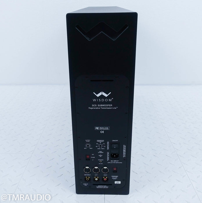 Wisdom SCS Powered Subwoofer w/ Mini DSP-1 RTL Signal Processor
