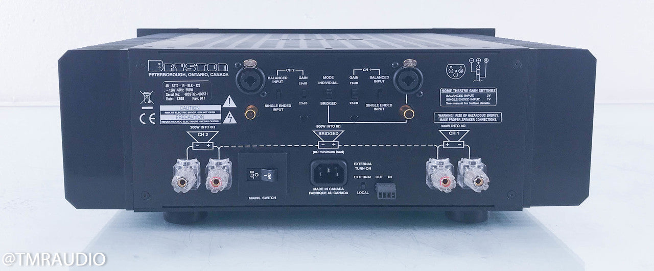 Bryston 4B-SST2 Stereo Power Amplifier