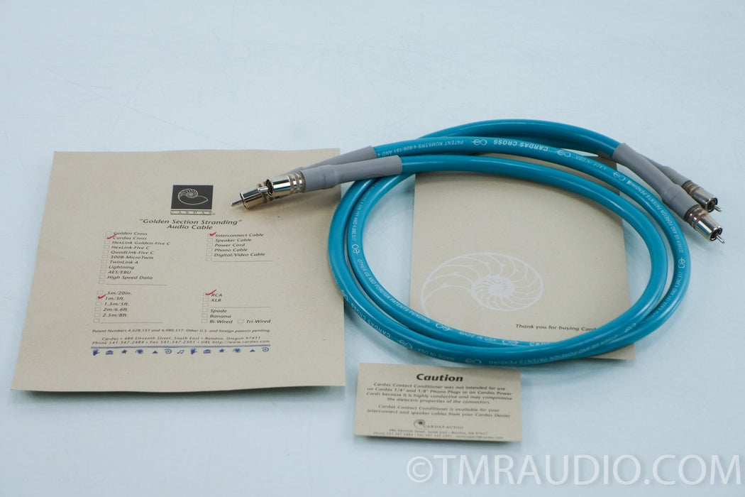 Cardas Cross RCA Cables