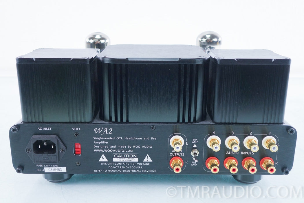 Woo Audio WA2 Tube Headphone Amplifier