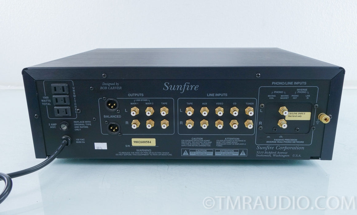 Sunfire Classic Tube Stereo Preamplifier