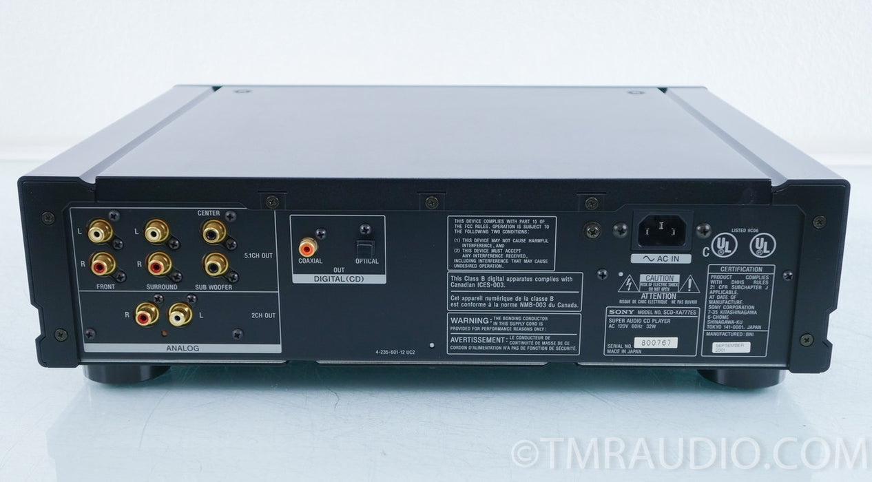 Sony SCD-XA777ES SACD / CD Player