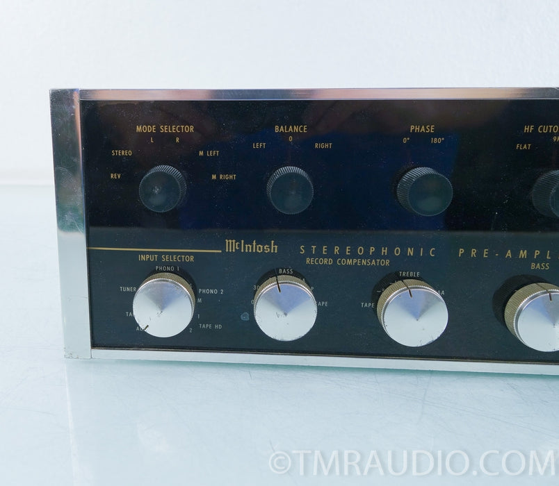 McIntosh Model C20 Vintage Stereo Tube Preamplifier