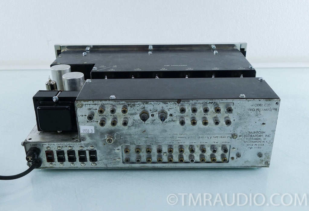 McIntosh Model C20 Vintage Stereo Tube Preamplifier