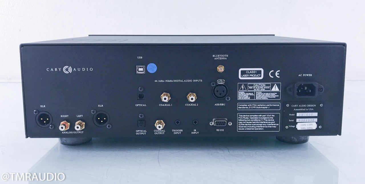 Cary DMC-600 Tube DAC / CD Player