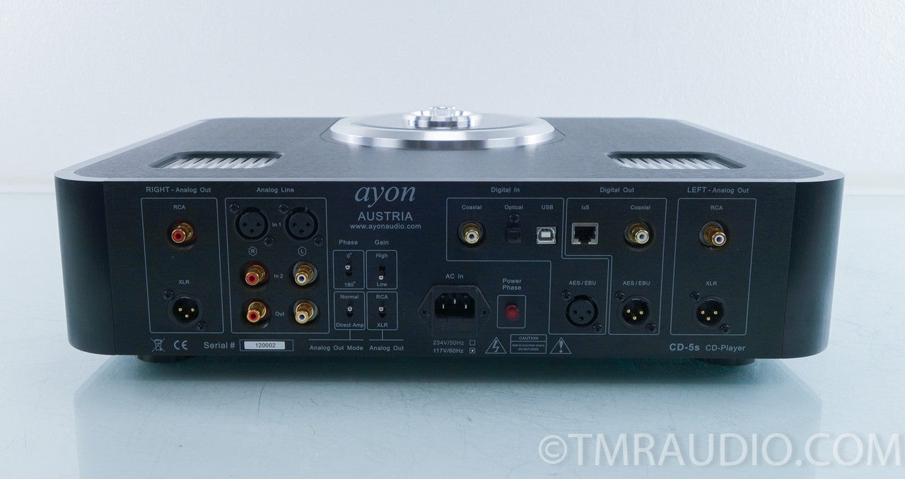 Ayon CD-5S Reference Tube CD Player