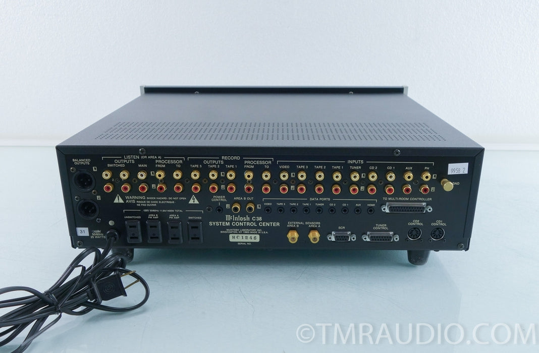 McIntosh C38 Stereo Preamplifier