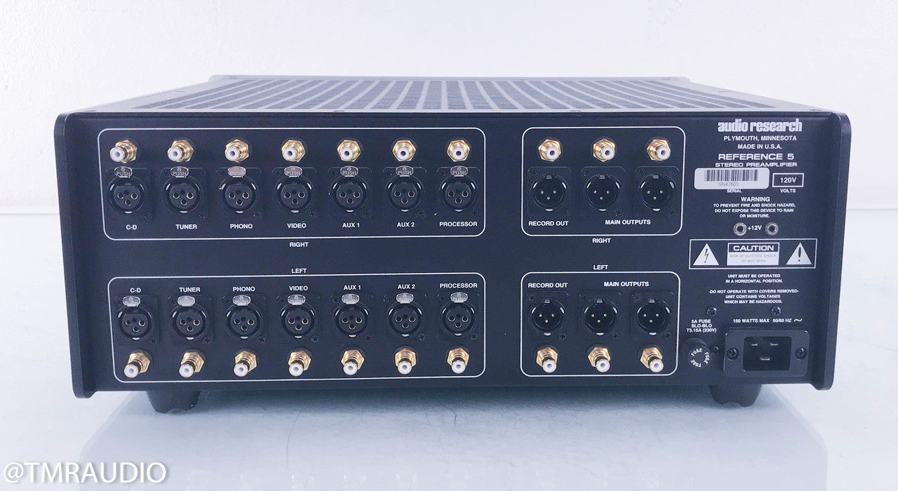 Audio Research Reference 5SE Stereo Tube Preamplifier