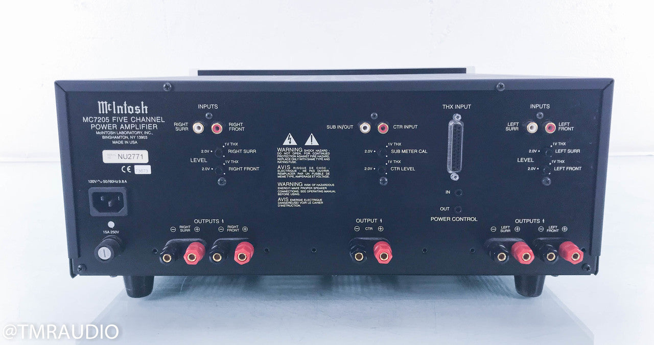 McIntosh MC7205 Five Channel Power Amplifier