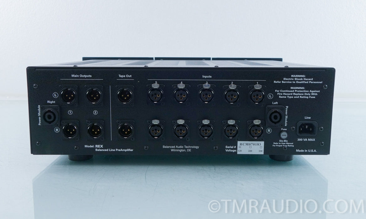 BAT REX Tube Preamplifier