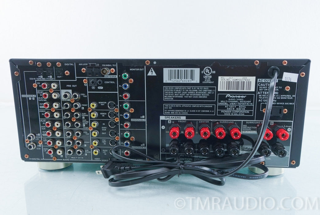 Pioneer VSX-1014tx Home Theater Receiver