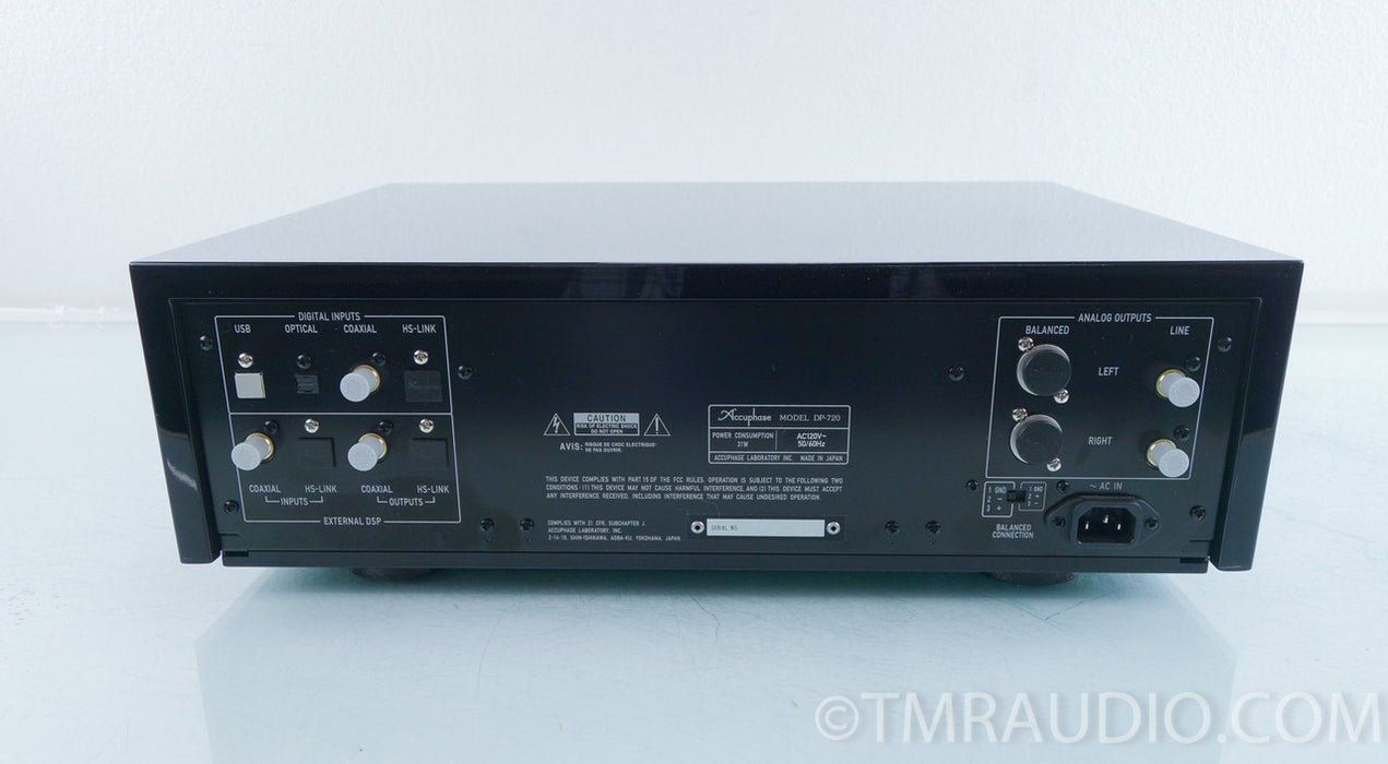 Accuphase DP-720 SACD / CD Player