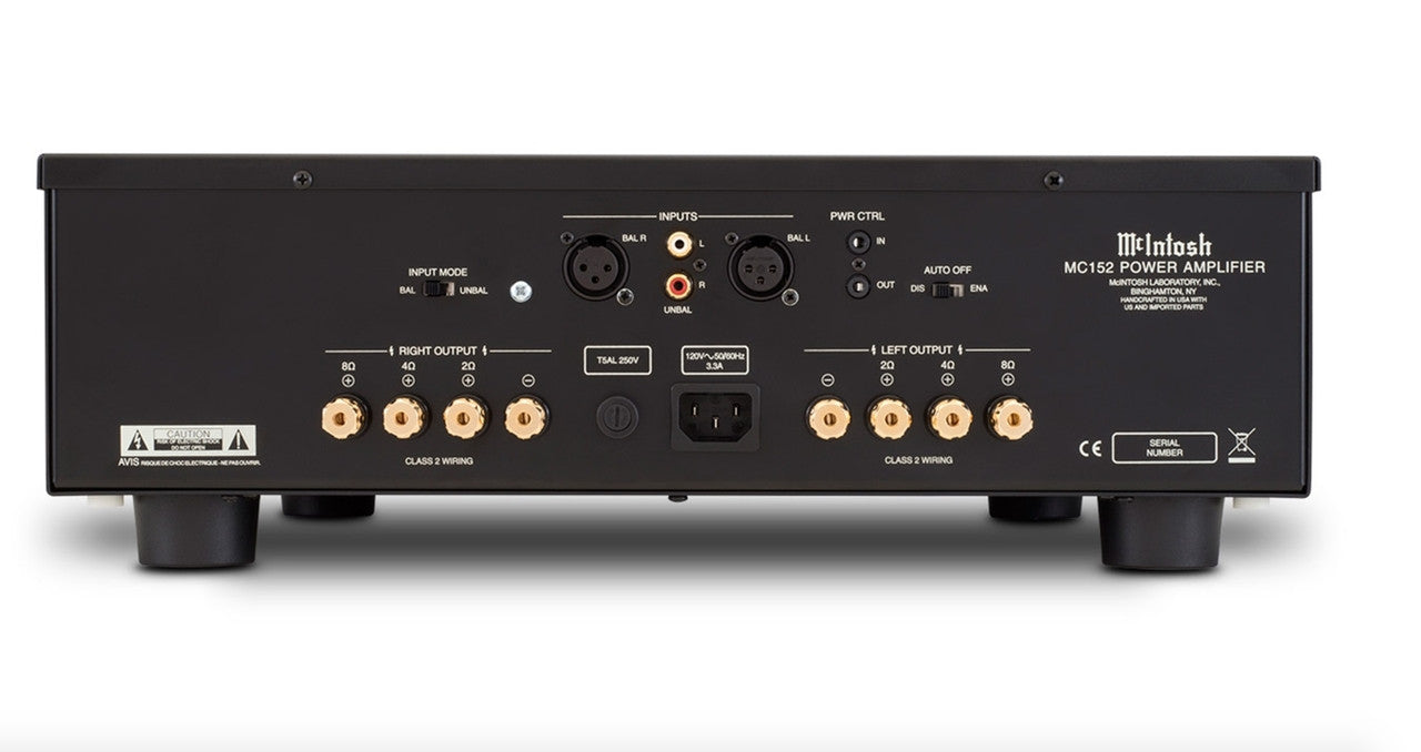 McIntosh MC152 Stereo Power Amplifier