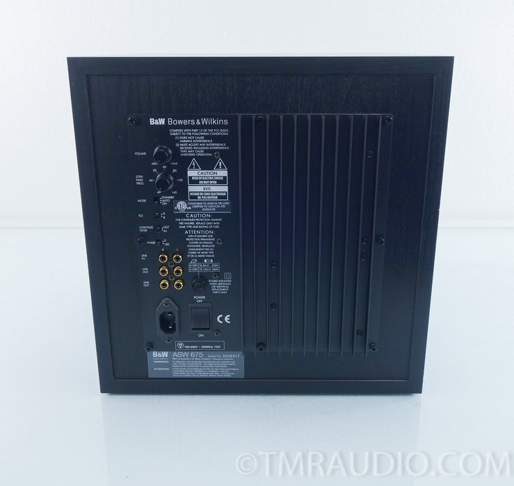 B&W ASW 675 Powered Subwoofer