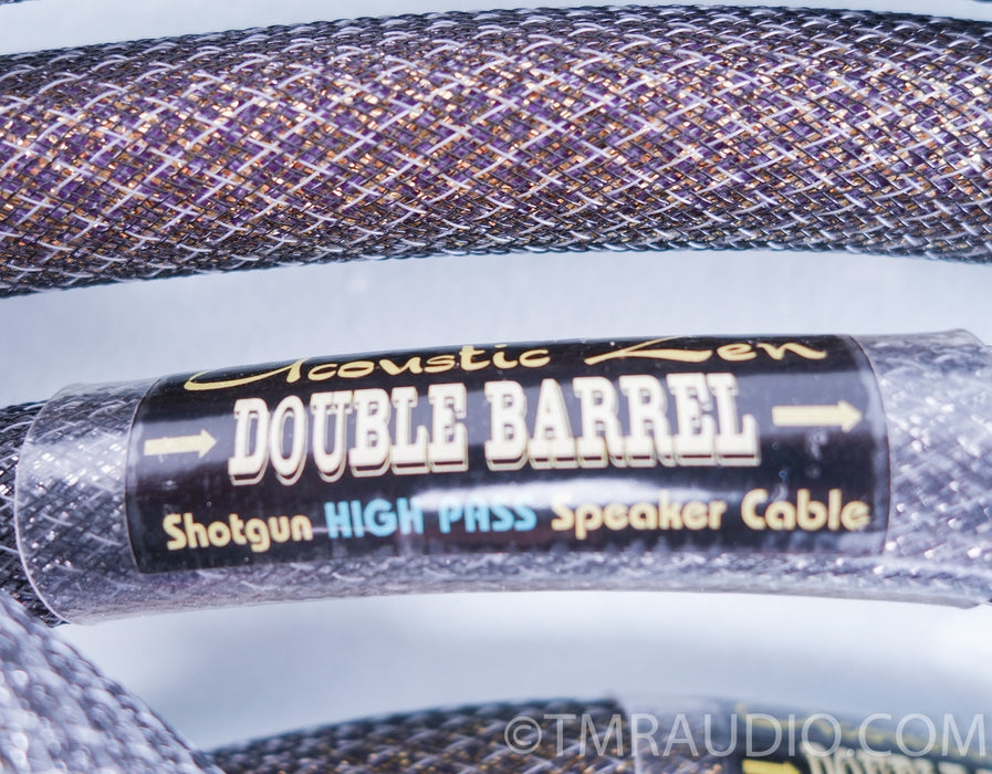Acoustic Zen Double Barrel Shotgun Biwire Speaker Cables