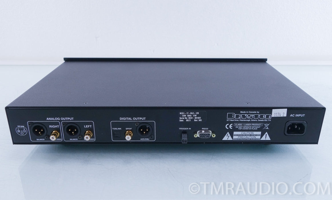 Bryston BCD-1 CD Player