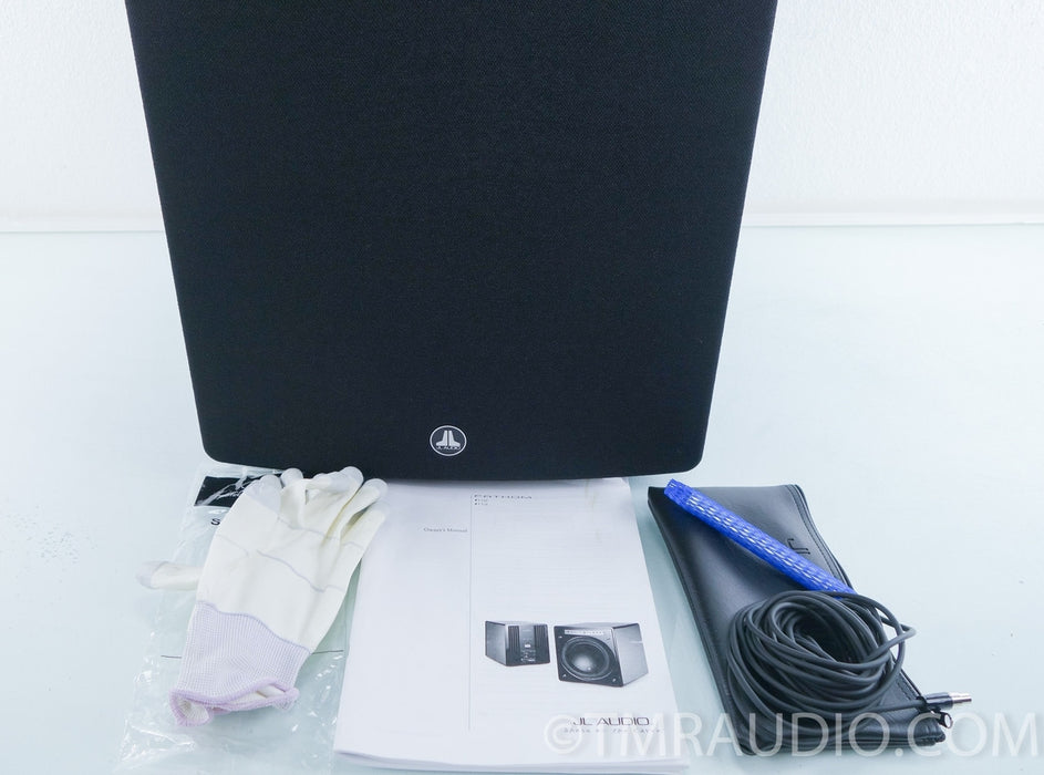 JL Audio Fathom F113 13.5-inch Powered Subwoofer, Black Gloss Finish