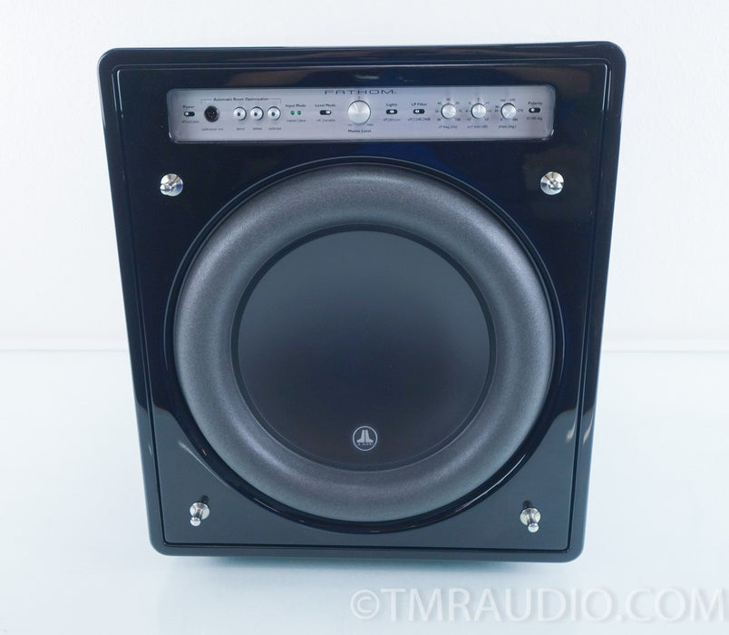 JL Audio Fathom F112 12-inch Powered Subwoofer, Black Gloss Finish