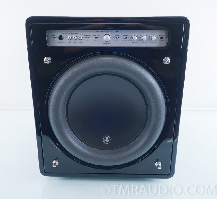 JL Audio Fathom F112 12-inch Powered Subwoofer, Black Gloss Finish