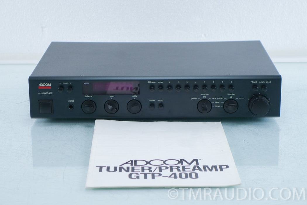 Adcom GTP-400 Tuner / Preamplifier