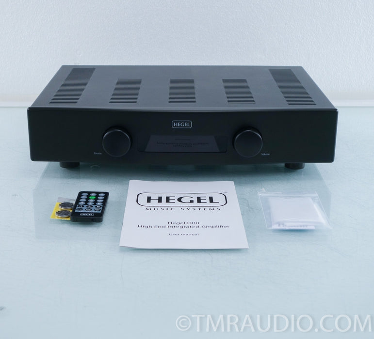 Hegel H80 Integrated Stereo Amplifier