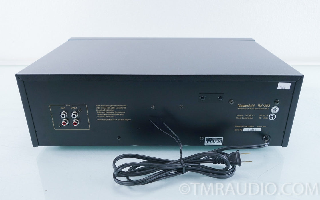 Nakamichi RX-202 Auto Reverse Cassette Deck