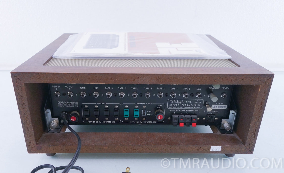 McIntosh C32 Vintage Stereo Preamplifier