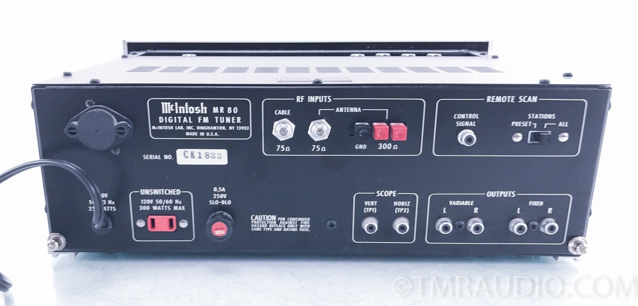 McIntosh MR80 Vintage FM Tuner
