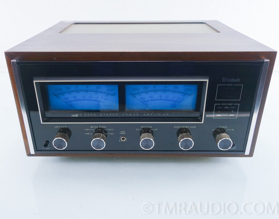 McIntosh MC2205 Vintage Stereo Power Amplifier