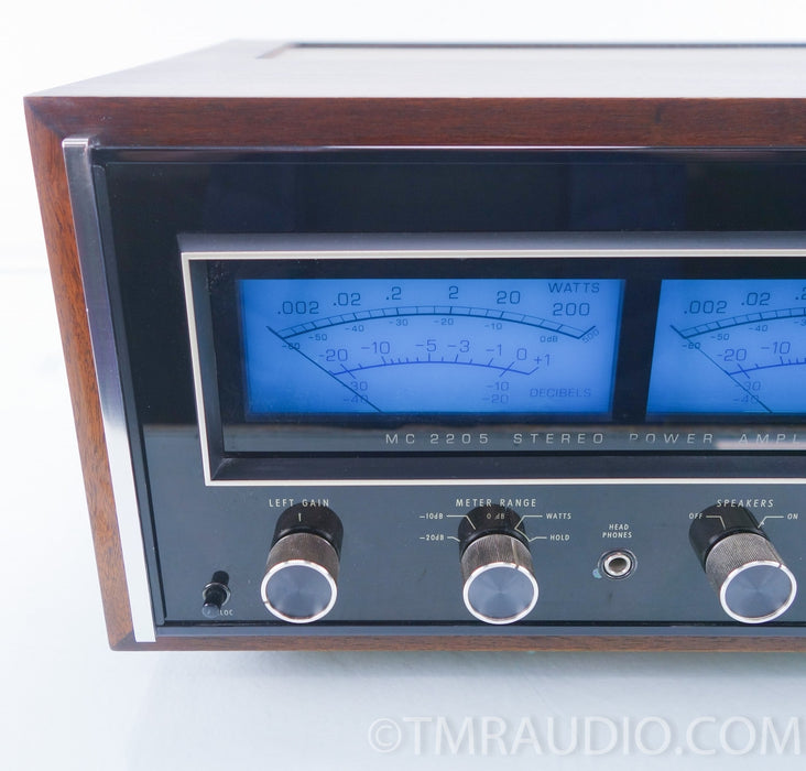 McIntosh MC2205 Vintage Stereo Power Amplifier