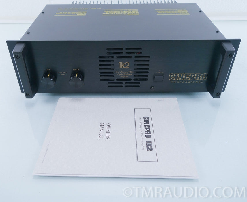 Cinepro 1K2 Stereo Power Amplifier